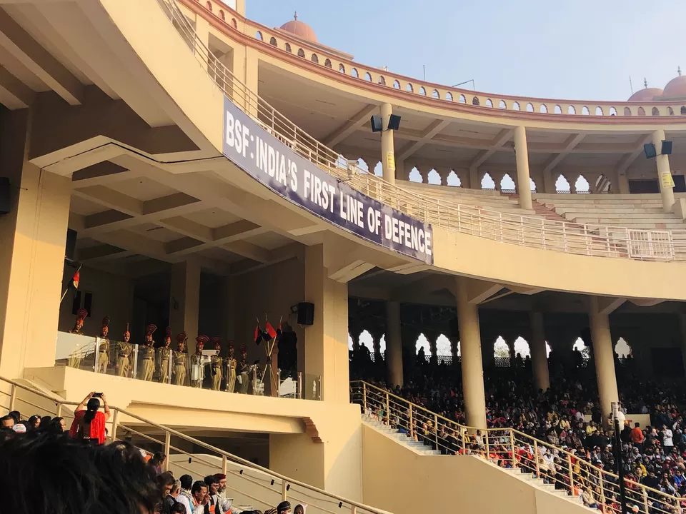 Photo of India-Pakistan Wagah Border Stadium 1, Wagah, Hardo Rattan, Punjab, India by Deepali Chauhan