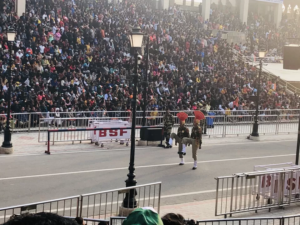 Photo of India-Pakistan Wagah Border Stadium 1, Wagah, Hardo Rattan, Punjab, India by Deepali Chauhan