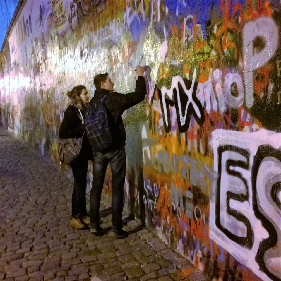 Photo of Lennon Wall, Prague 1, Czech Republic by Naresh Shah