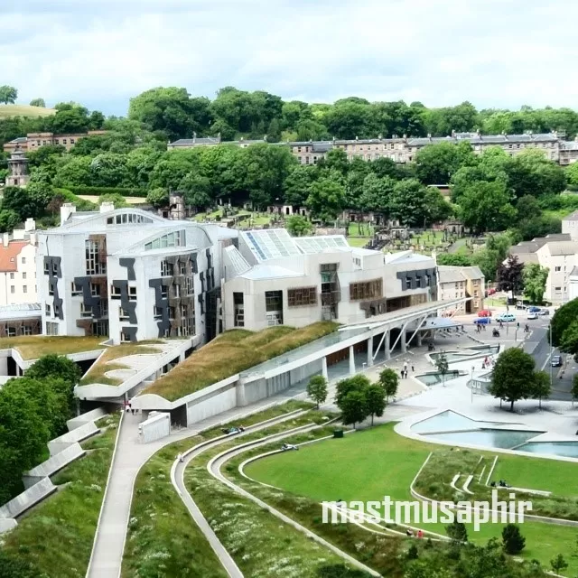 Photo of Scottish Parliament Building, Edinburgh, United Kingdom by Naresh Shah