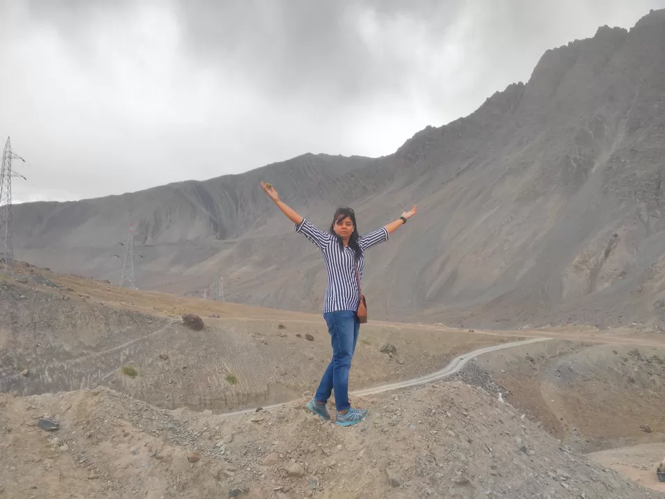 Photo of Confluence of Indus(right)and Zanskar(left) by Dipti Goyal