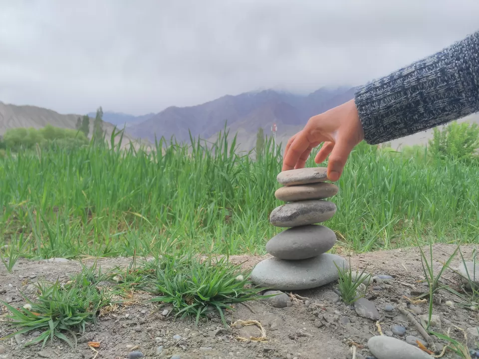 Photo of Confluence of Indus(right)and Zanskar(left) by Dipti Goyal