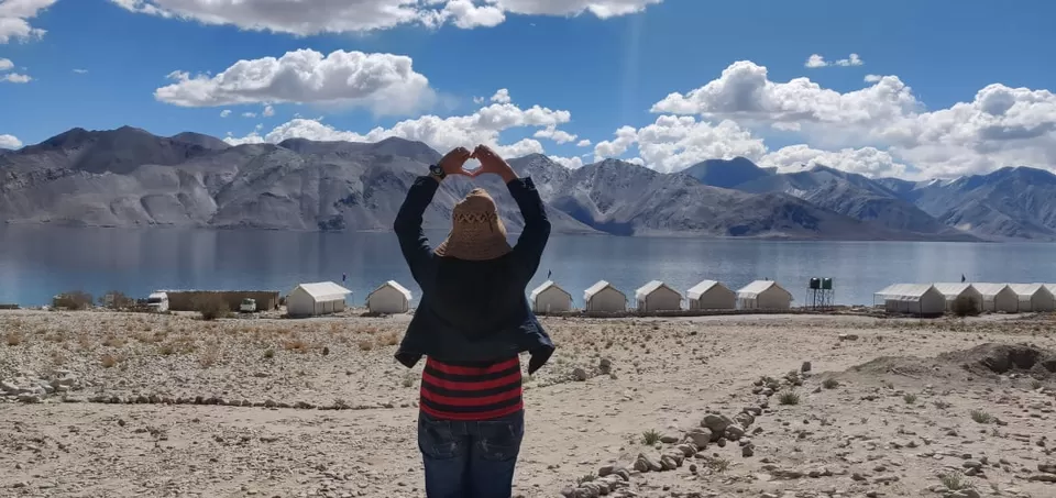Photo of Pangong Tso by Dipti Goyal