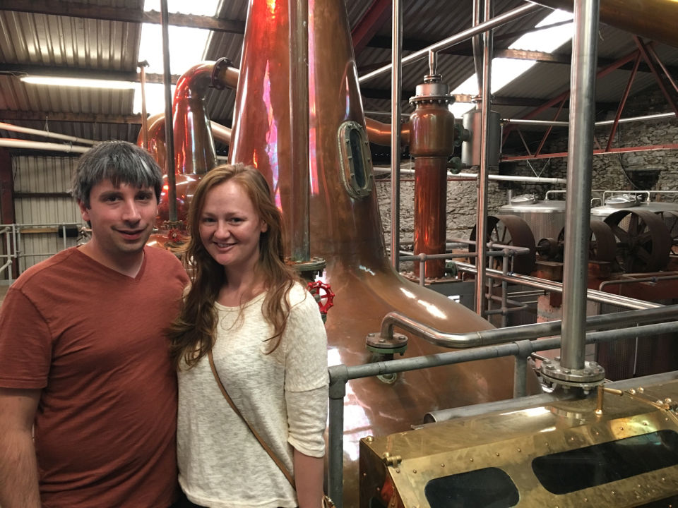 Photo of Dingle Distillery by Ashley Harig Pournaras