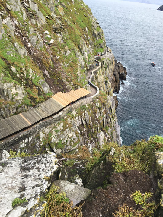 Photo of Skellig Michael by Ashley Harig Pournaras