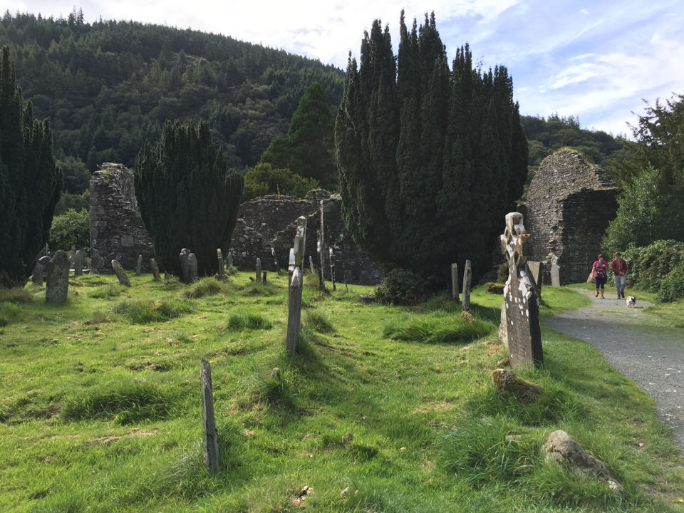 Photo of Glendalough Monastic Site by Ashley Harig Pournaras