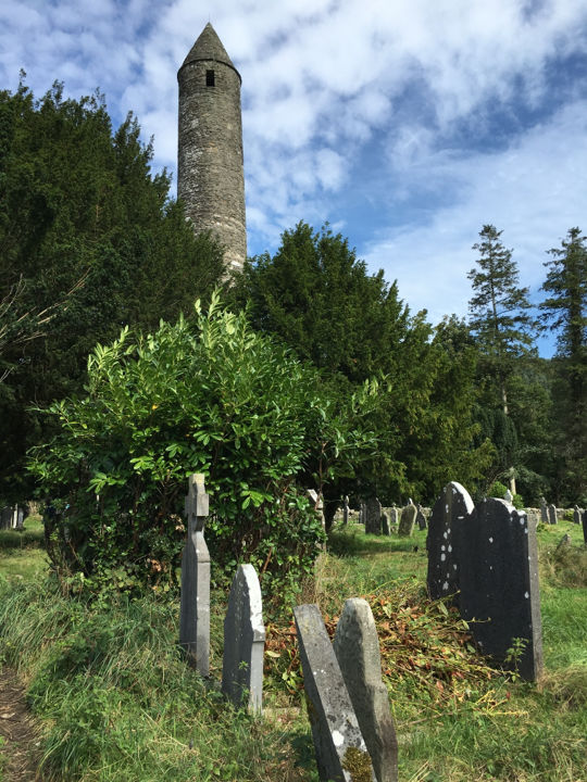 Photo of Glendalough Monastic Site by Ashley Harig Pournaras