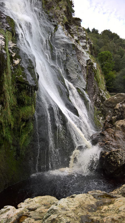 Photo of Powerscourt Waterfall by Ashley Harig Pournaras