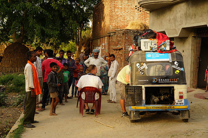 Photo of 1 Auto. 3 Friends. 2700 km. All to benefit 50 children. 2/4 by Kohinoor Khiladis