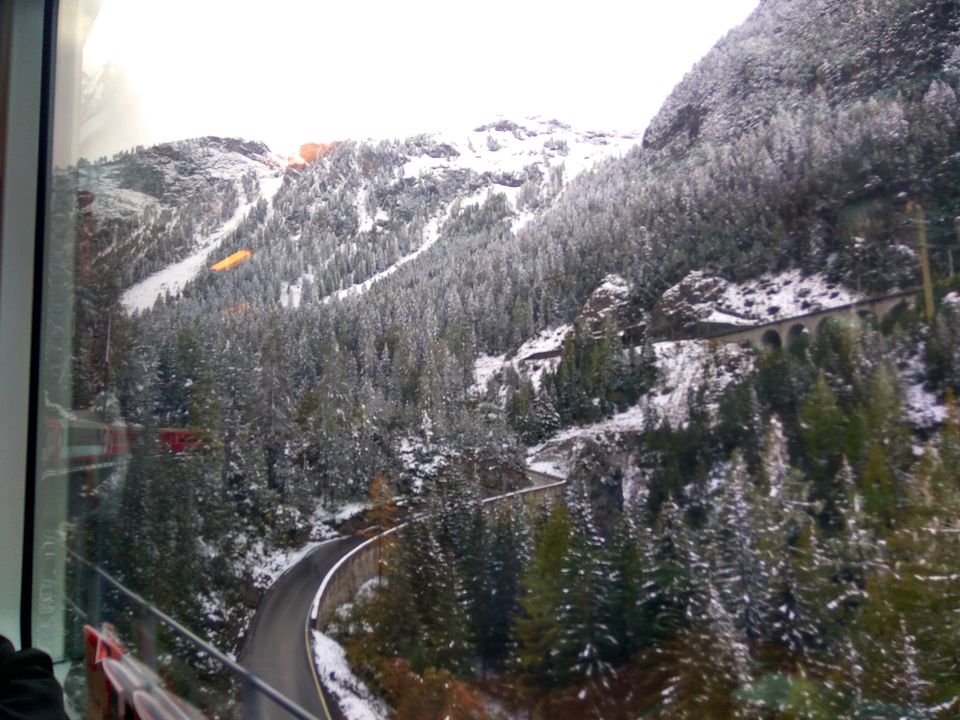 Photo of A train journey through heaven - Glacier Express by Priyank Aggarwal