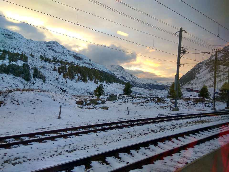 Photo of A train journey through heaven - Glacier Express by Priyank Aggarwal