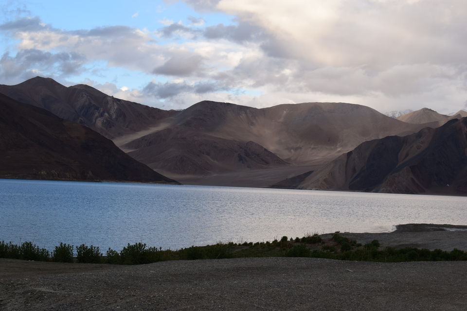 Photo of Camping at Pangong lake where the morning makes you feel you're in another world 3/17 by Kishore Singh Fartiyal