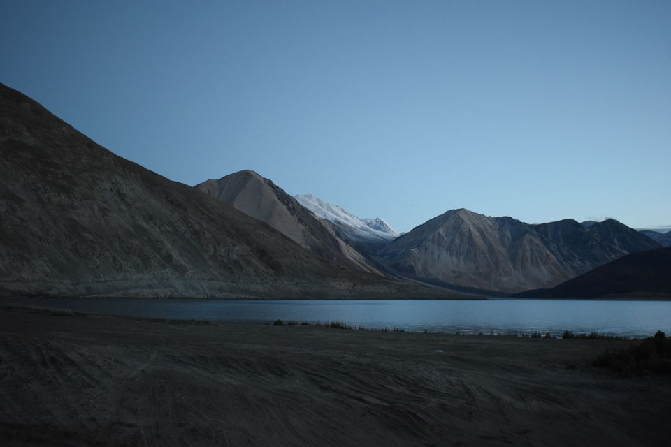 Photo of Camping at Pangong lake where the morning makes you feel you're in another world 9/17 by Kishore Singh Fartiyal