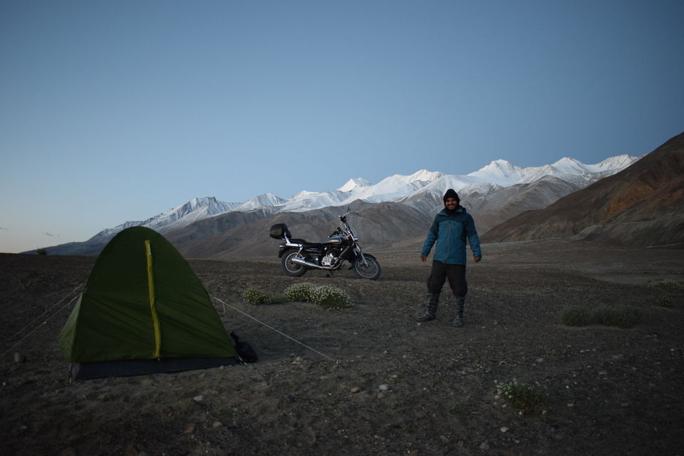 Photo of Camping at Pangong lake where the morning makes you feel you're in another world 10/17 by Kishore Singh Fartiyal