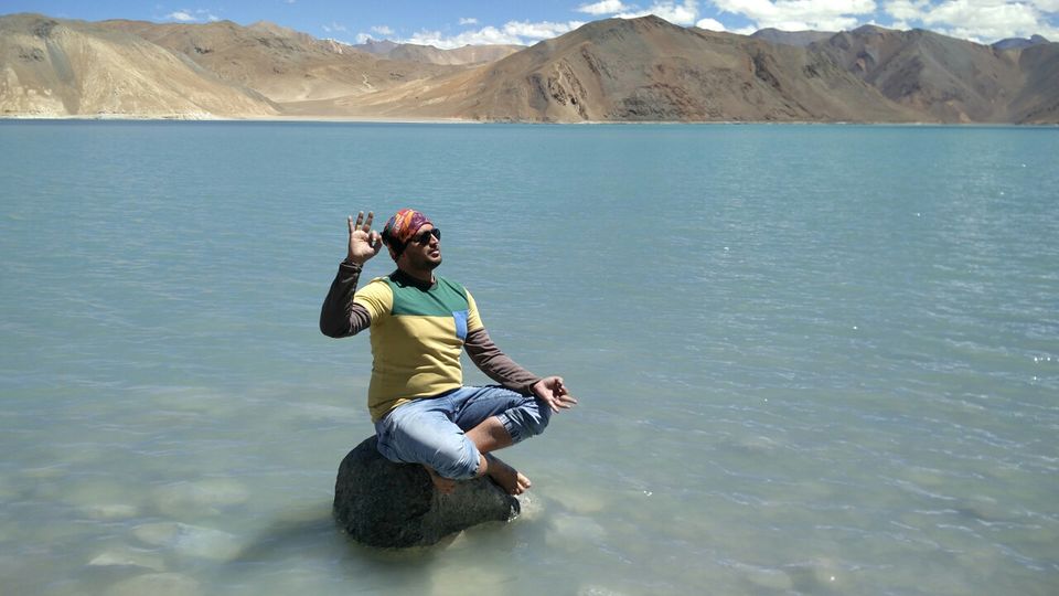 Photo of Pangong Tso by Amit Kumar Sharma