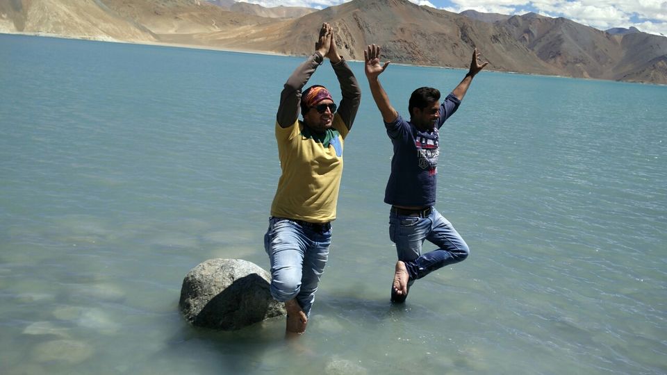 Photo of Pangong Tso by Amit Kumar Sharma