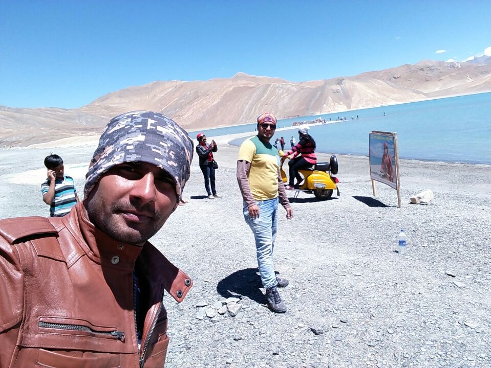 Photo of Pangong Tso by Amit Kumar Sharma