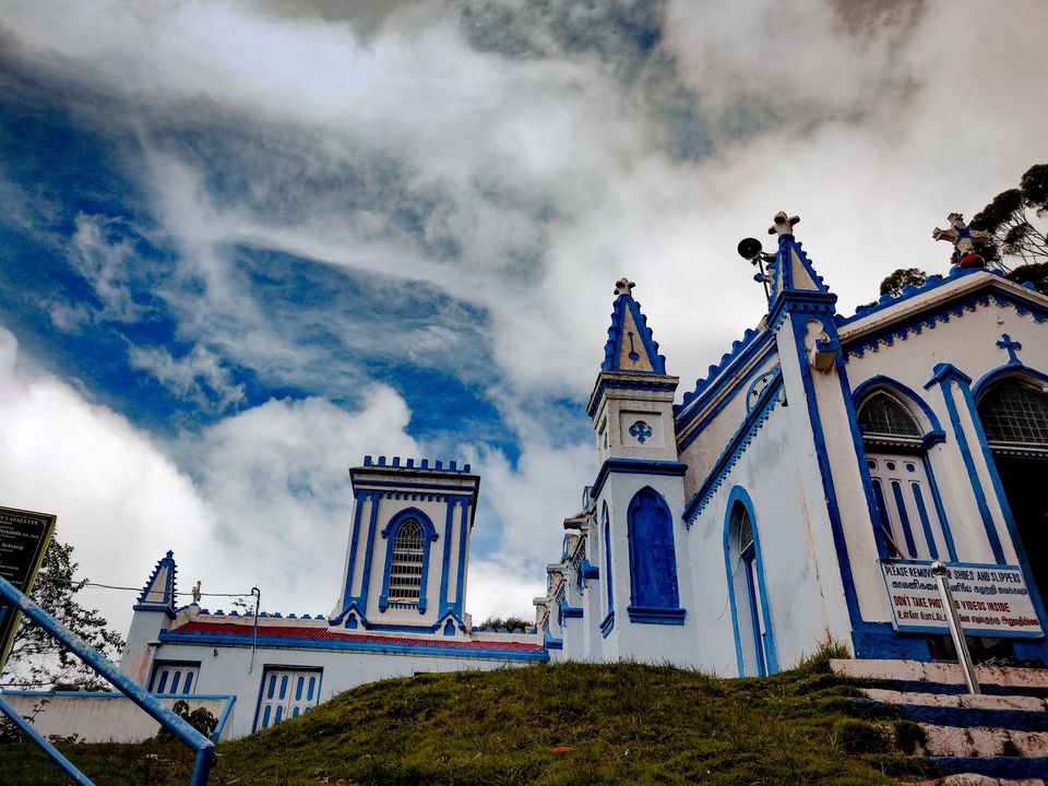 Photo of La Saleth Church, Kodaikanal, Tamil Nadu, India by Mamtha Ramachandra