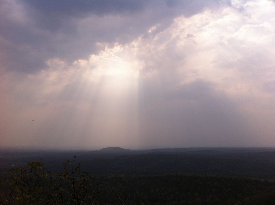 Photo of view from one of the balconies in the fort by Pooja Chaudhary