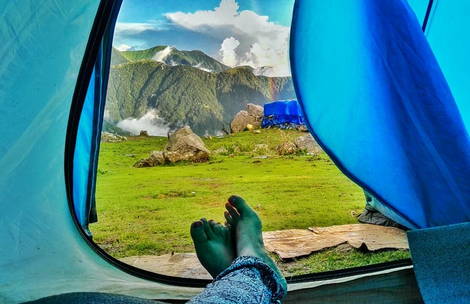 Photo of "Trek To Triund"- heavens on earth by sourabh verma