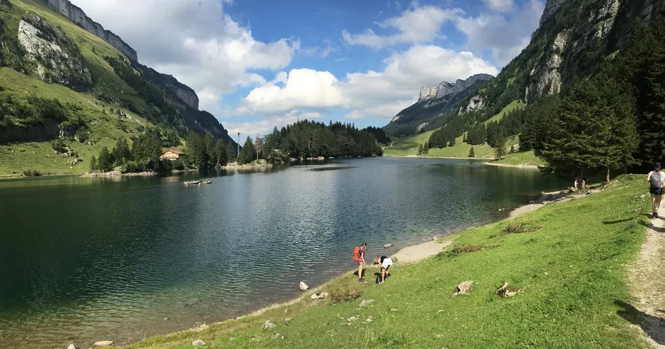 Photo of Seealpsee, Schwende District, Switzerland by Anjali Patel