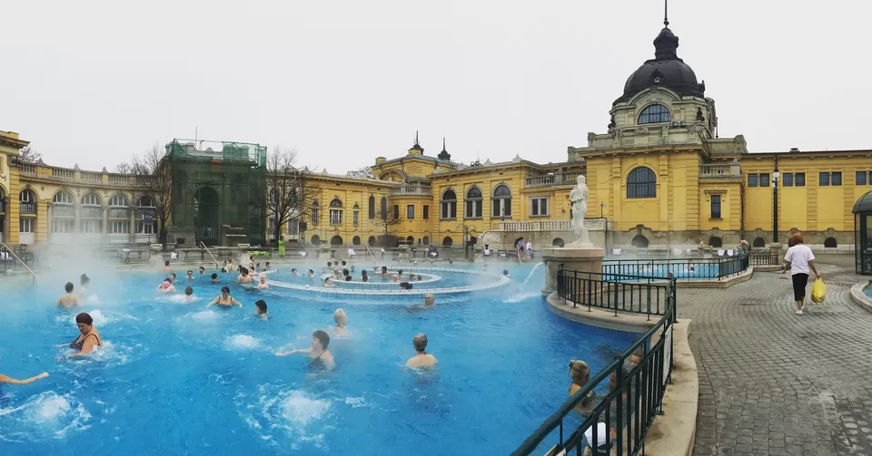 Photo of Széchenyi Thermal Bath, Budapest, Állatkerti körút, Hungary by Anjali Patel