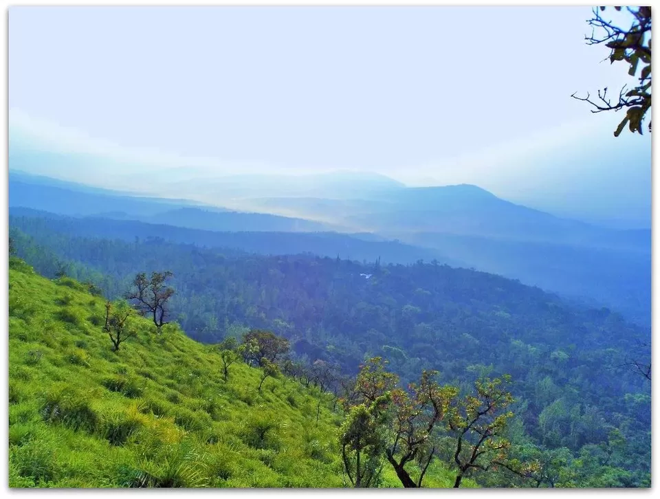 Photo of Mullayanagiri Peak, Pandaravalli, Karnataka, India by Samtravelogue