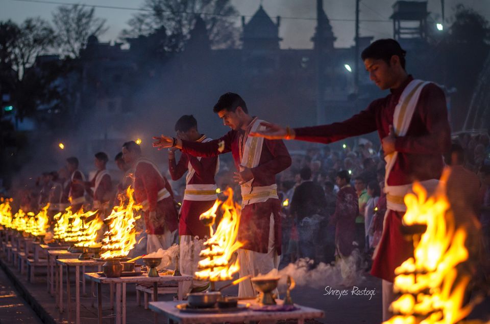 Photo of Humbled by the Mountains, Blessed by the Holy River 5/6 by Shreyes Rastogi