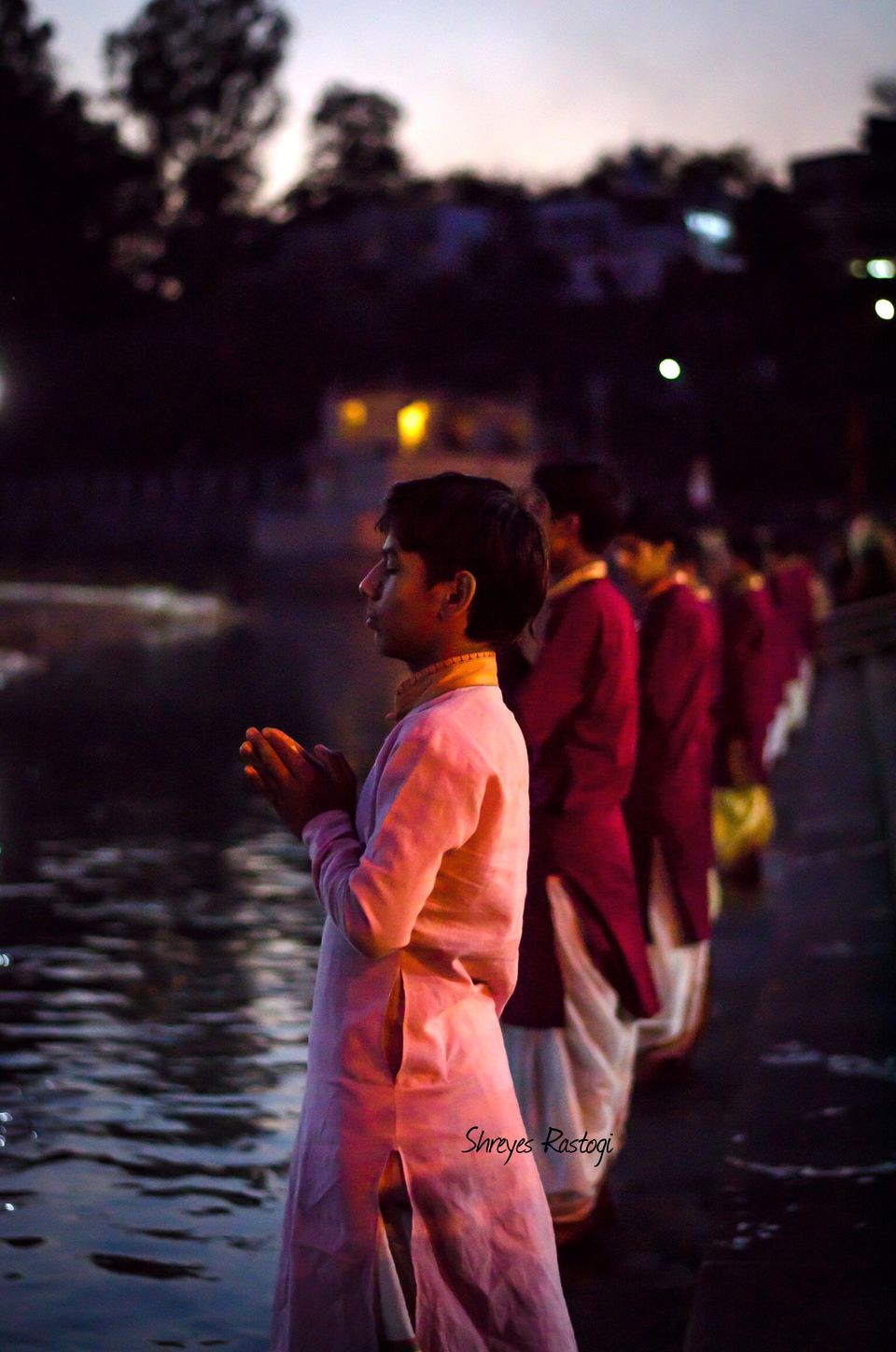 Photo of Humbled by the Mountains, Blessed by the Holy River 3/6 by Shreyes Rastogi