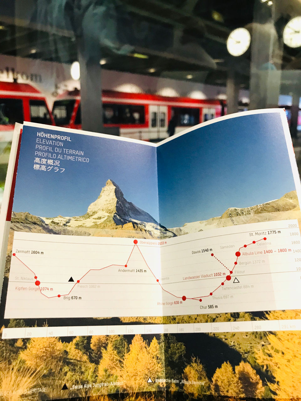 Photo of Glacier Express, Bahnhof, Andermatt, Switzerland by Praveen Ganesh
