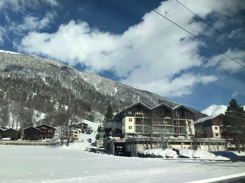 Photo of Glacier Express, Bahnhof, Andermatt, Switzerland by Praveen Ganesh