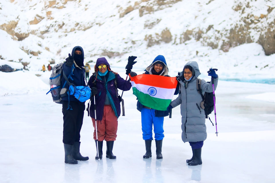 Photo of Journey Through Chadar Trek: One Of The Coldest Places In India by Mouna Nanaiah