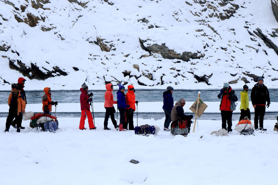 Photo of Journey Through Chadar Trek: One Of The Coldest Places In India by Mouna Nanaiah