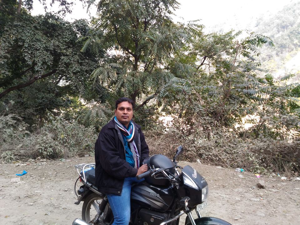 Photo of 2 People 1 Hero Spender, Delhi to Rishikesh, Shivpuri, Neelkanth 39/47 by Sangam Mishra