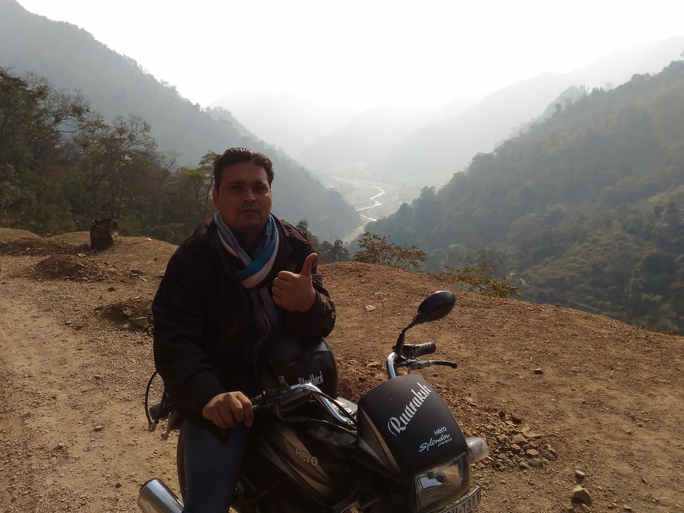 Photo of 2 People 1 Hero Spender, Delhi to Rishikesh, Shivpuri, Neelkanth 43/47 by Sangam Mishra