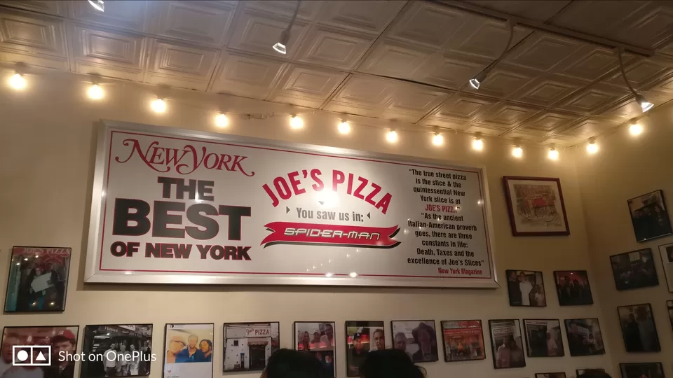 Photo of Joe's Pizza, Broadway, New York, NY, USA by Vicky Kumar