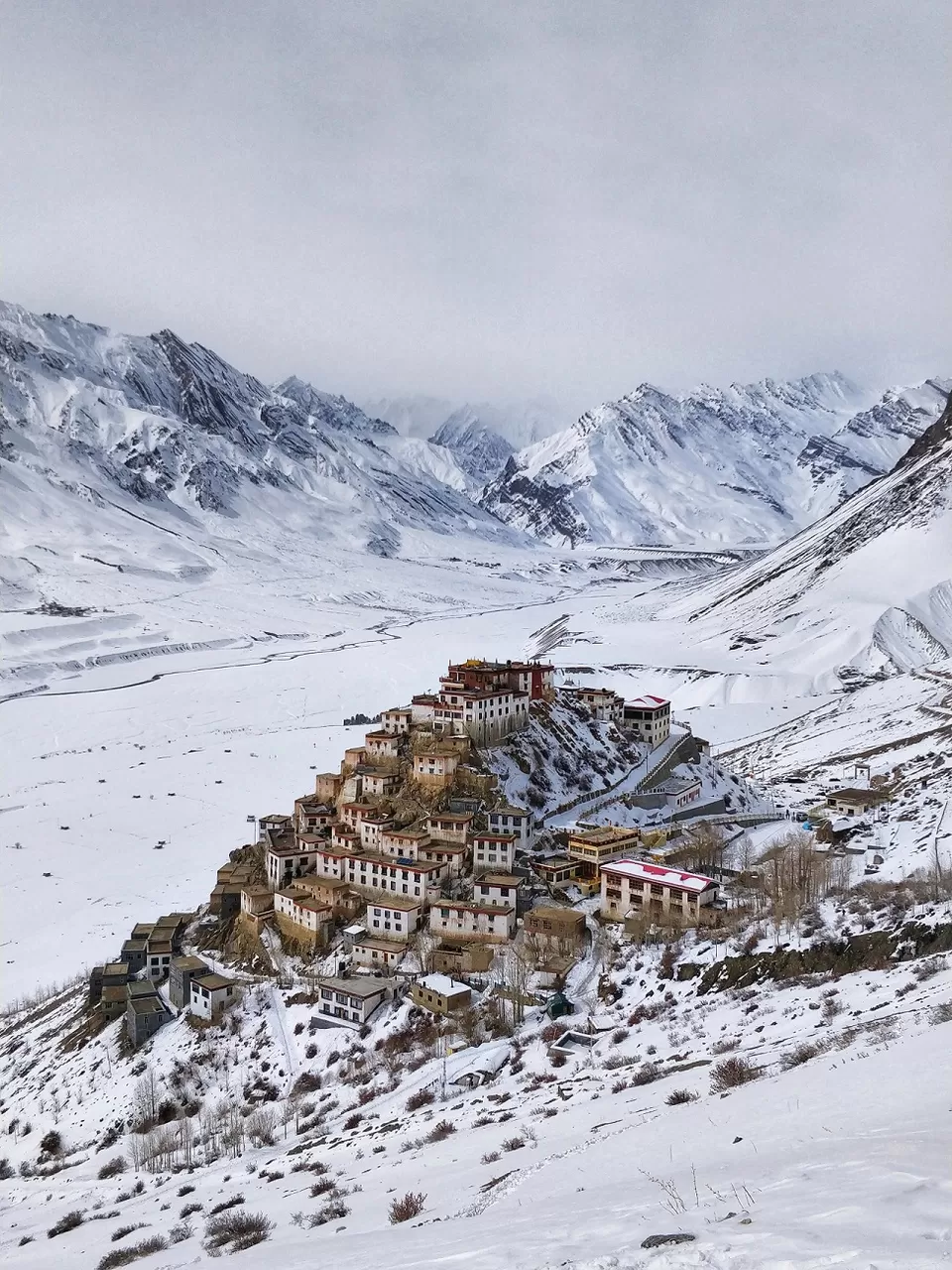 Photo of Key Gompa, Key Monastery, Key, Himachal Pradesh, India by Life Outside Cubicle (Shruthi B P)