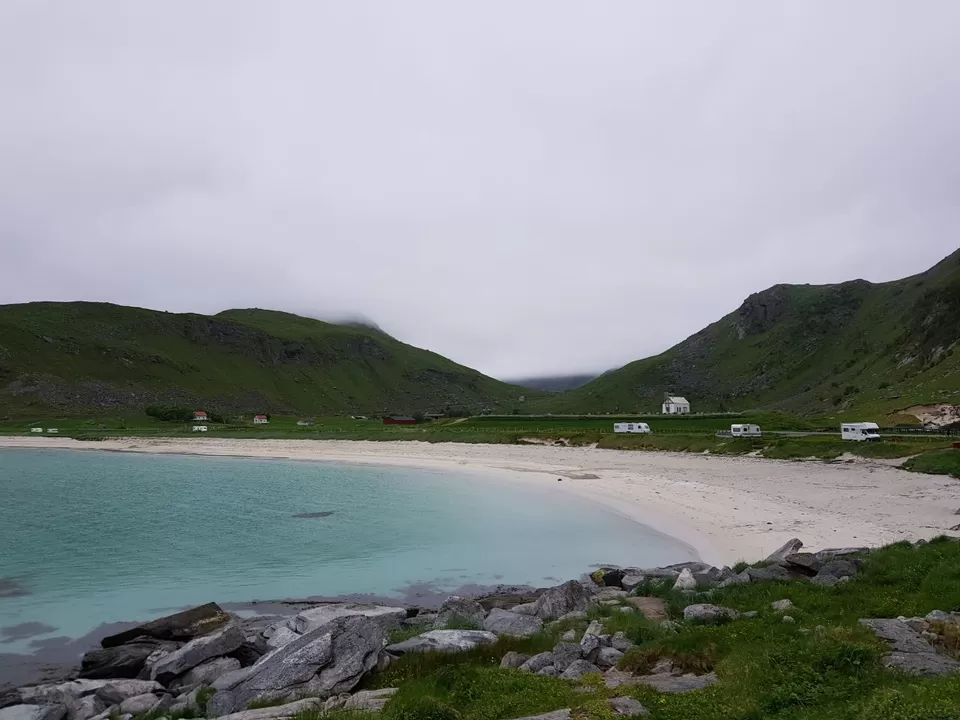 Photo of Haukland Beach, Uttakleivveien, Leknes, Norway by Ishita Desai