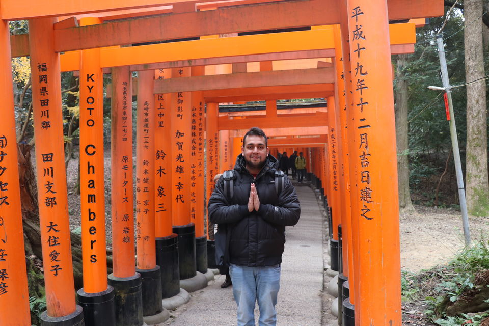 Photo of Inari Station, Fukakusa Inarionmaecho, Fushimi Ward, Kyoto, Japan by Vineet Kumar