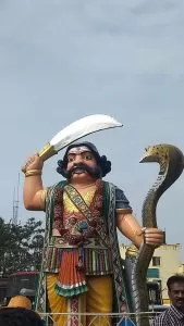 Photo of Sri Mahishasur Mardini Temple, Garehatty Gram, Adarsha Nagar, Chitradurga, Karnataka, India by Priya Krishnamoorthy