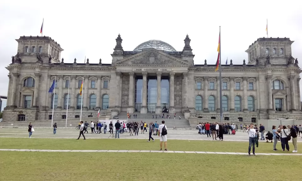 Photo of Reichstag Building, Friedrich-Ebert-Platz, Berlin, Germany by Aneesh Bhardwaj