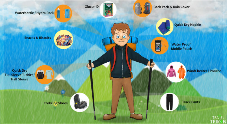 Photo of Monsoon Trekking Essentials 1/1 by Travel Trikon