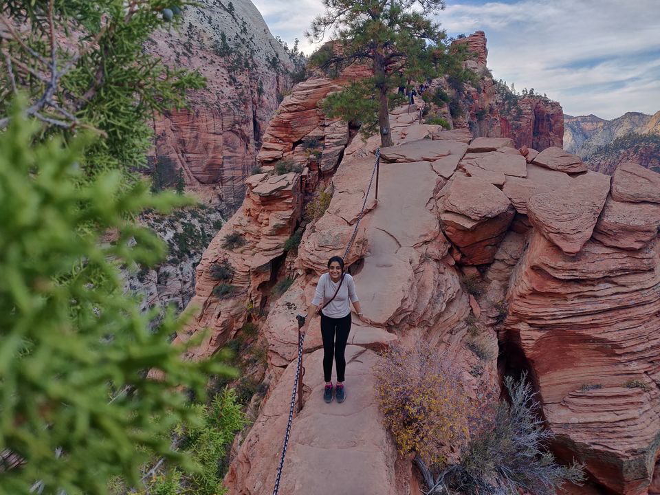 Photo of Angel's landing- Hiking on America's most dangerous trail 5/6 by Shruti Sharma