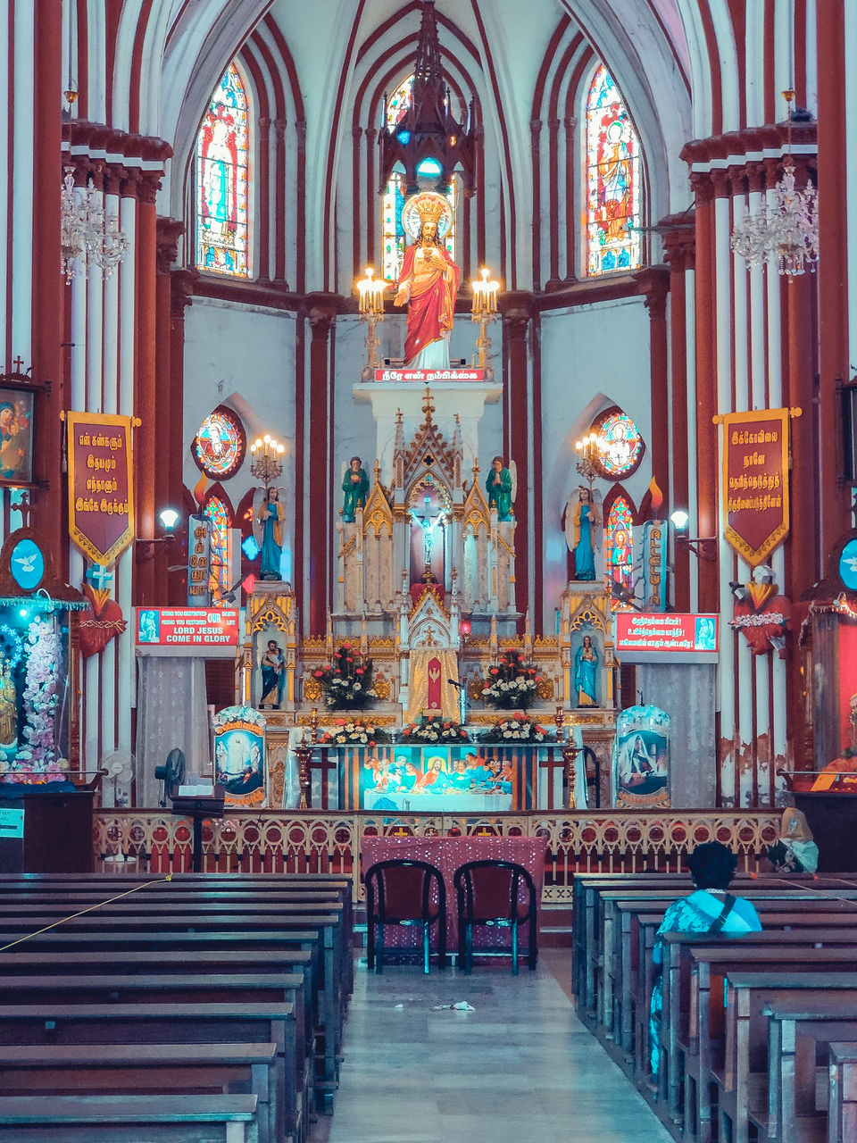 Photo of The Sacred Heart Basilica, South Boulevard, Near Railway Station, MG Road Area, Puducherry, India by Amit Kumar