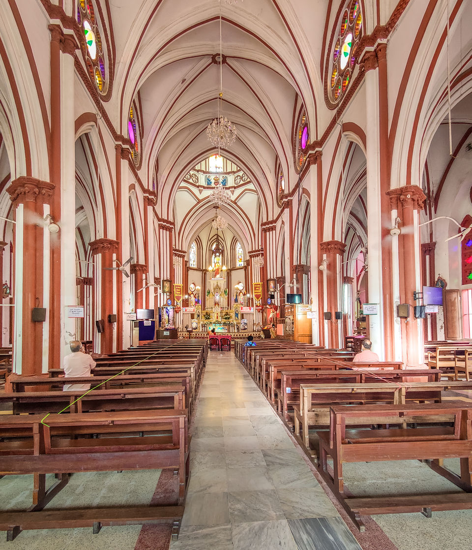 Photo of The Sacred Heart Basilica, South Boulevard, Near Railway Station, MG Road Area, Puducherry, India by Amit Kumar