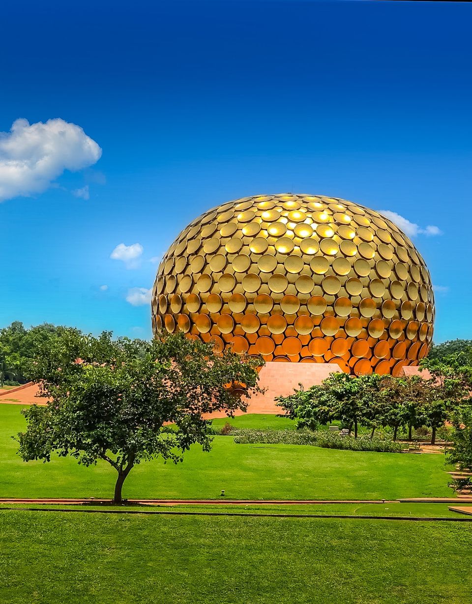 Photo of Matrimandir, Auroville, Bommayapalayam, Tamil Nadu, India by Amit Kumar