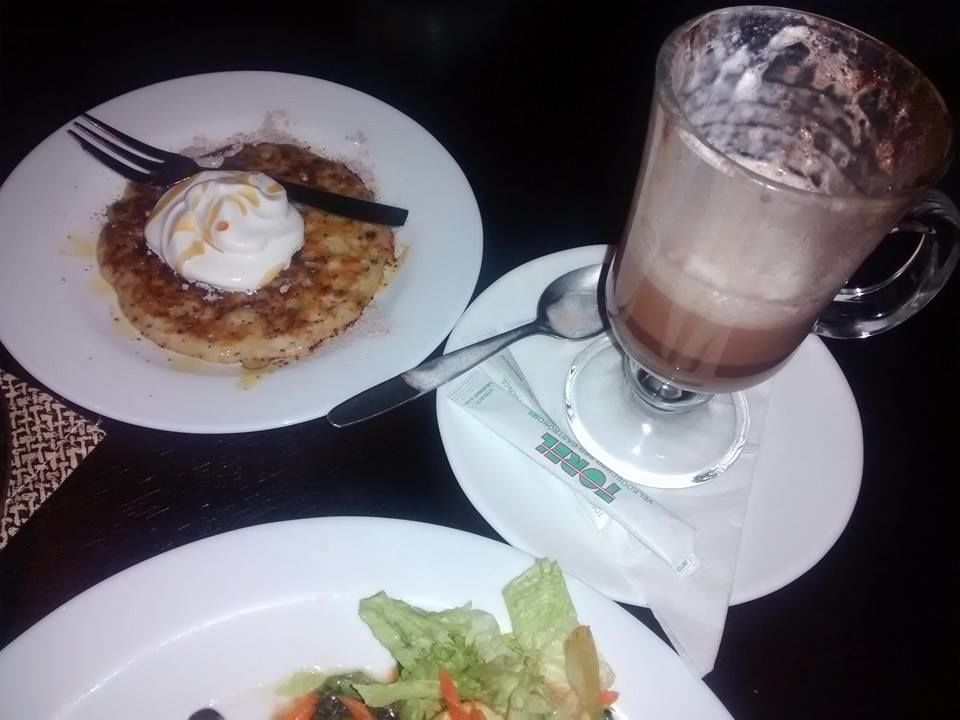 Photo of Yum yum food I ate and lots of beer backpacking in Europe 8/14 by uday singh