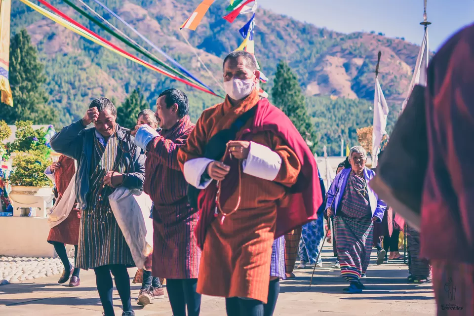 Photo of Memorial Chorten, Chhoten Lam, Thimphu, Bhutan by Rishi Raj Singh