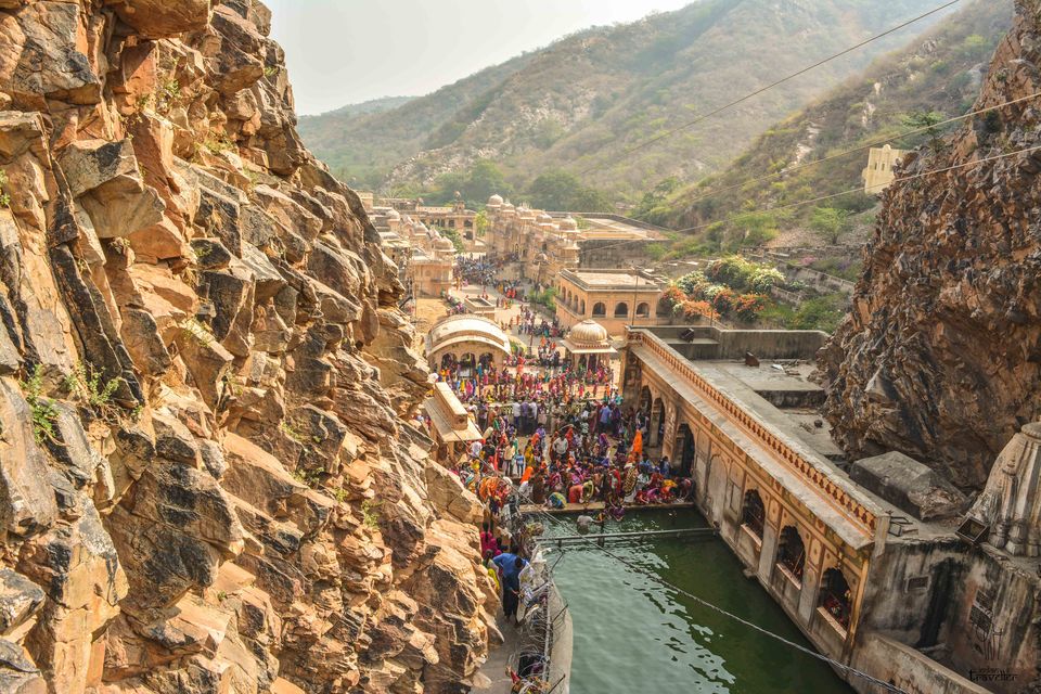 Photo of Galta Ji Temple: Natural Water Spring near Jaipur by Rishi Raj Singh