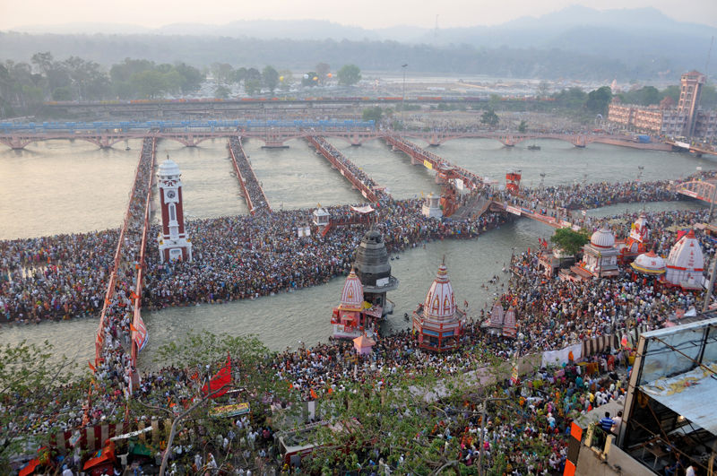 Photo of Kumbh Mela Land, Haridwar, Uttarakhand, India by roottraveller